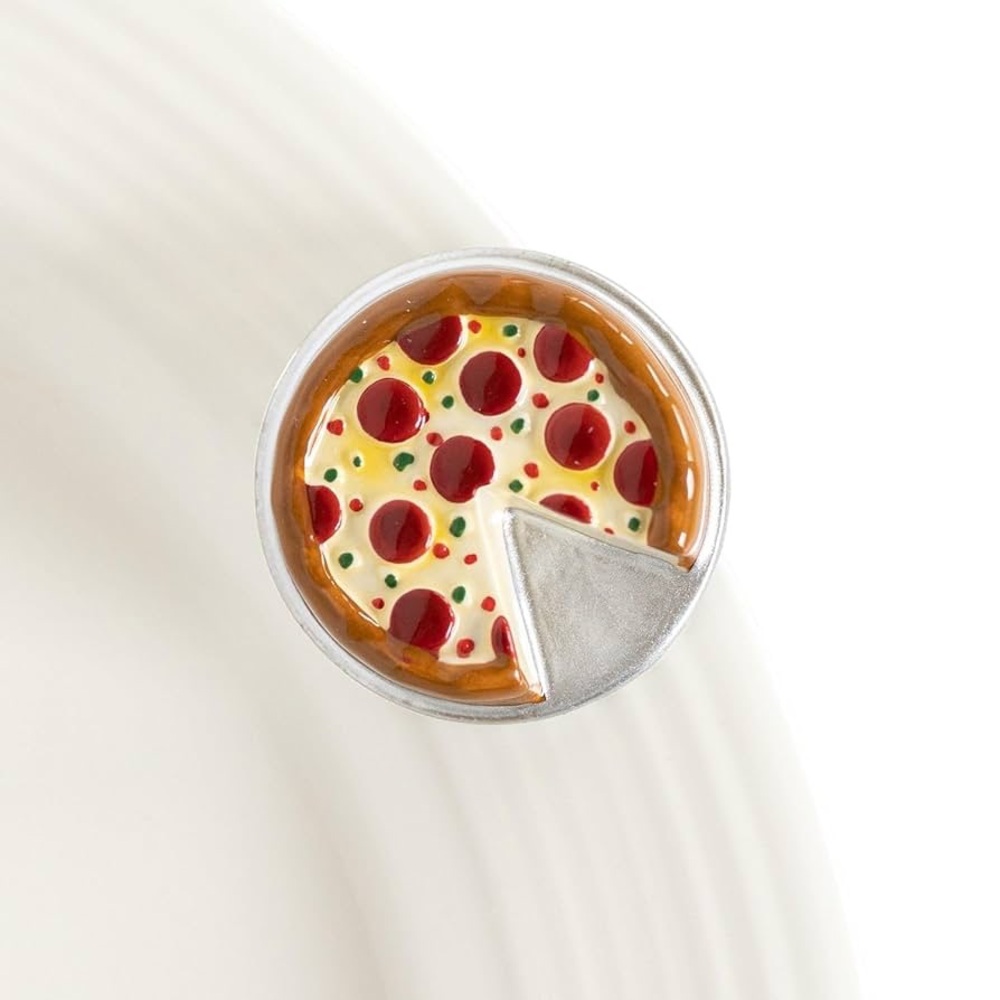 Nora Fleming Mini A414 Slice, Slice, baby! (pizza)
